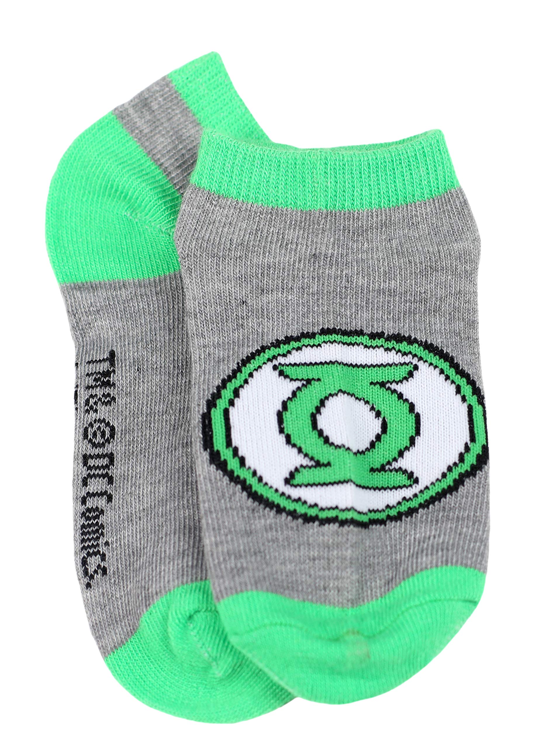 DC Comics Baby Boy's Justice League 4-Pack No Show Socks, 12M-24M (Shoe Size 3-5)