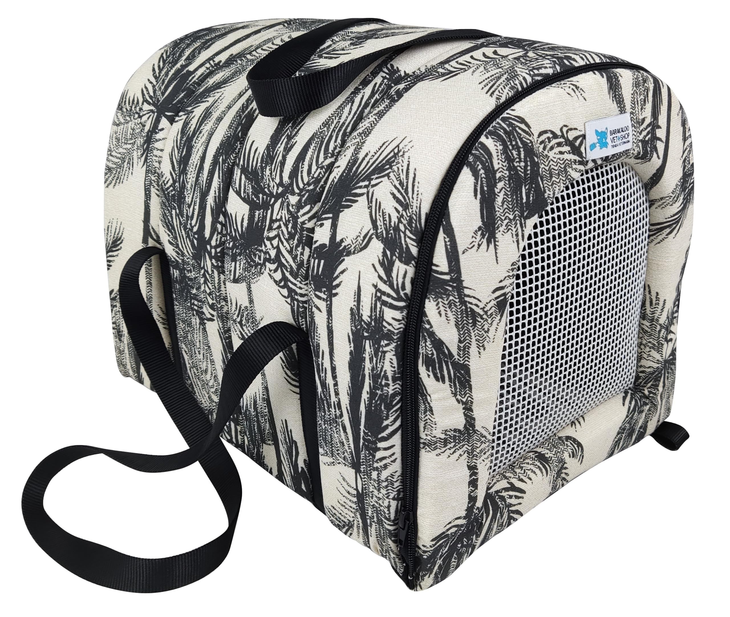 BVS Vet Shop | Transportín para Perros y Gatos | Disponible en 3 Tallas | Suave, Acolchada, Materiales fáciles de Mantener | 42 x 32 x 32 cm