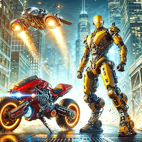 Robot Games Open World War: Mech Arena Combat & Dino Battle 3D