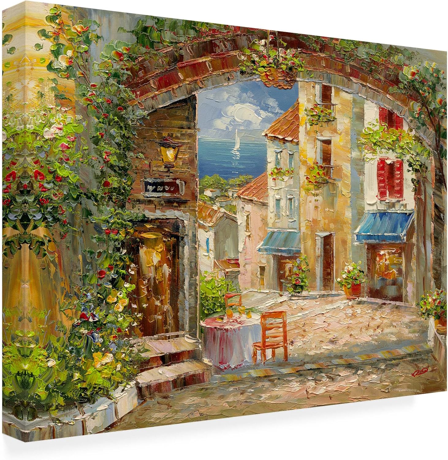 Trademark Fine Art Capri Isle Artwork by Rio, 35 by 47-Inch