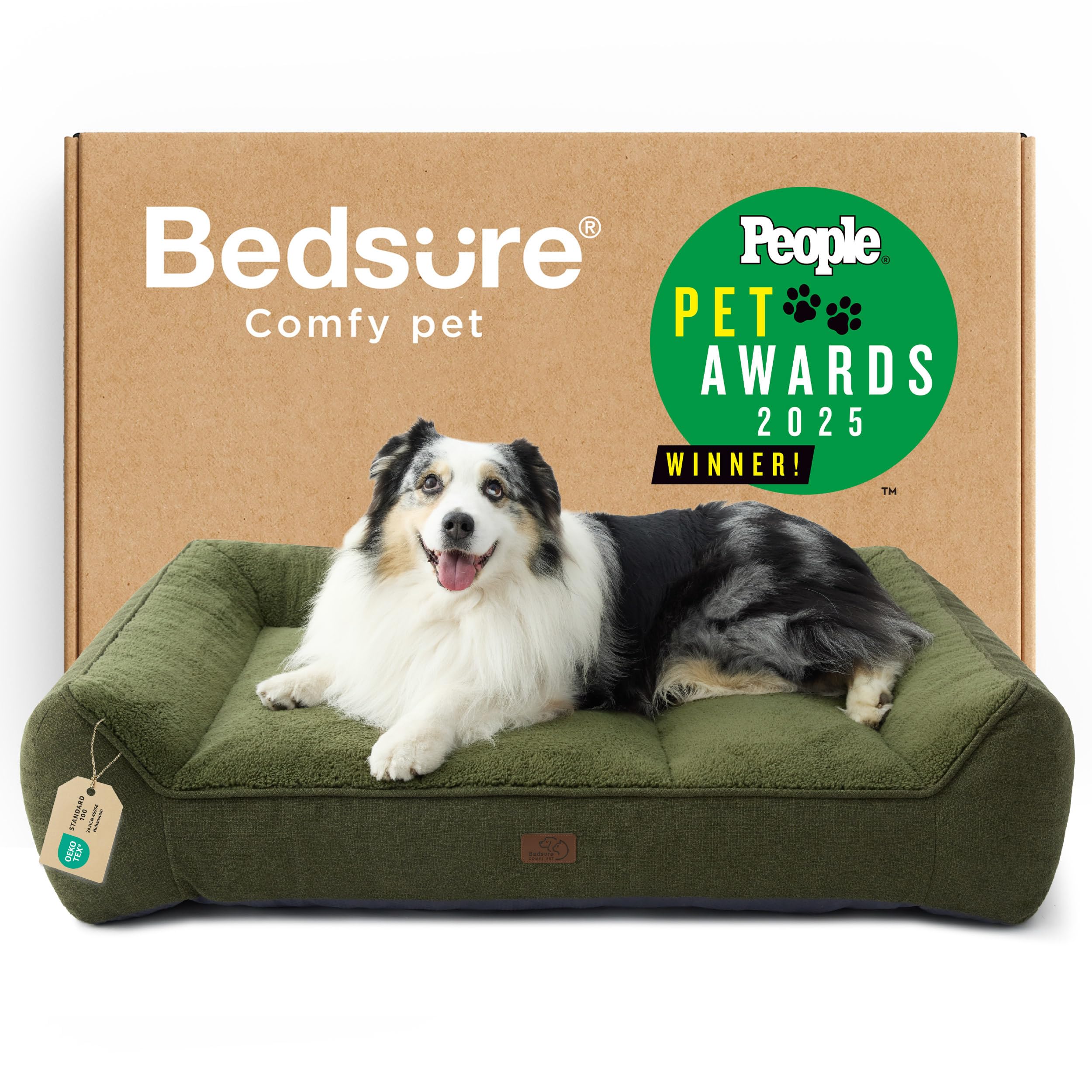 Bedsure SupportMax Extra Thick Orthopedic Dog