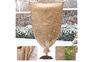 Burlap Plant Protection Cover for Cold Weather Safeguard