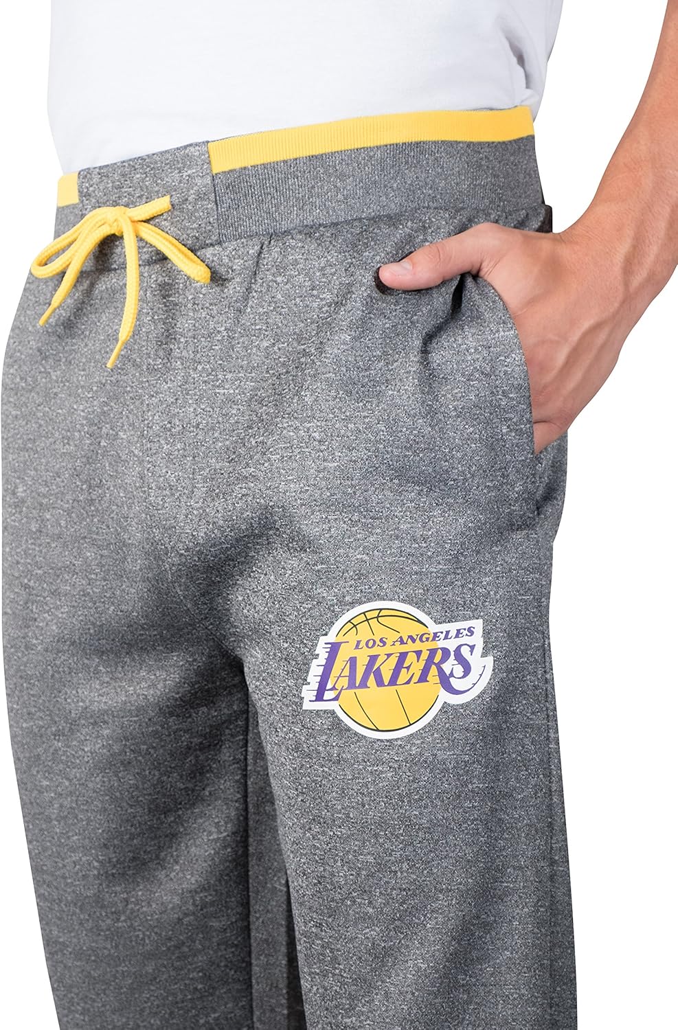 Ultra Game Men's NBA Official Soft Fleece Active Jogger Sweatpants