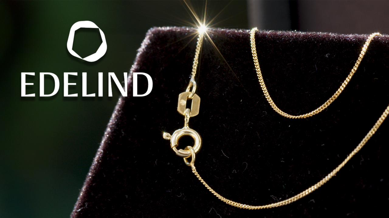 Catenina Oro Giallo 333 (8K) 65 Cm 2,1 Mm - Collana Donna Uomo Made In Germany Con Marchio Di Garanzia