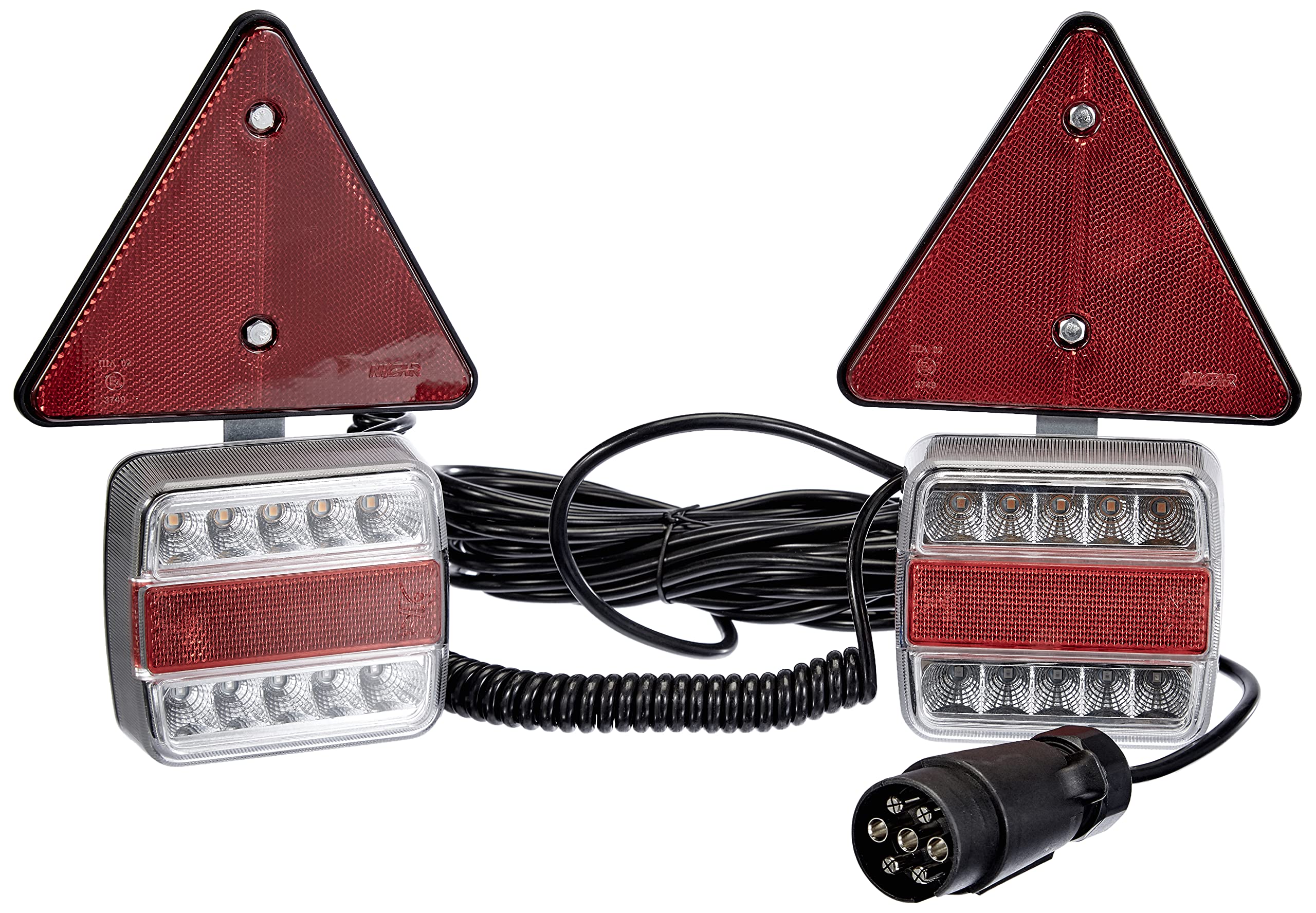 JBM 52839 - Kit magnético, 2 Pilotos LED
