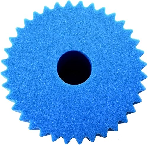 Miniatura 3 de HQRP Filtro de espuma azul (7" x 8 12") compatible con aspiradoras centrales Electrolux Aerus Centralux E130A E130B E130F E130G E130J 1590 1590A