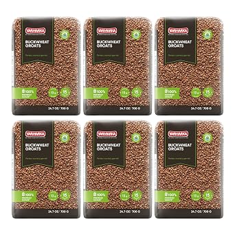 Yarmarka Buckwheat Groats 24.7 oz / 700 g Pack of 6 Roasted Kasha