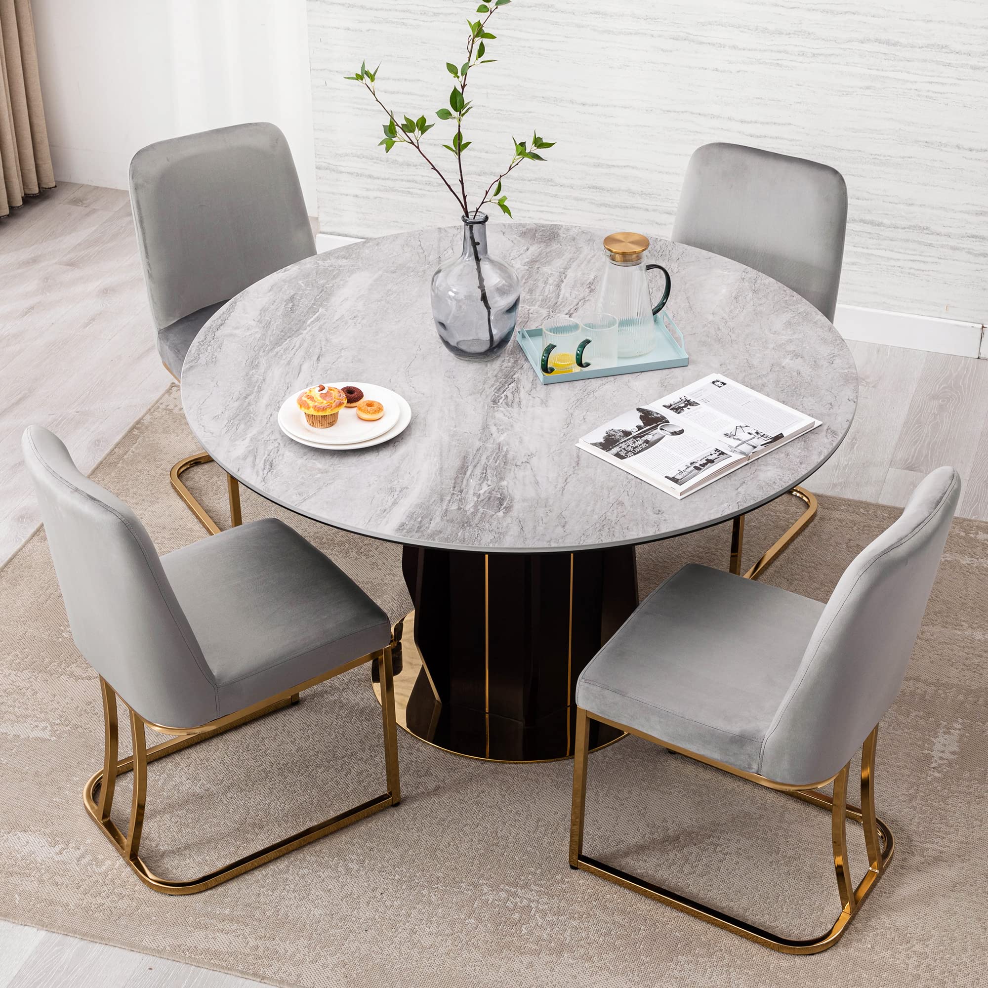 duomay mid-century modern dining chairs