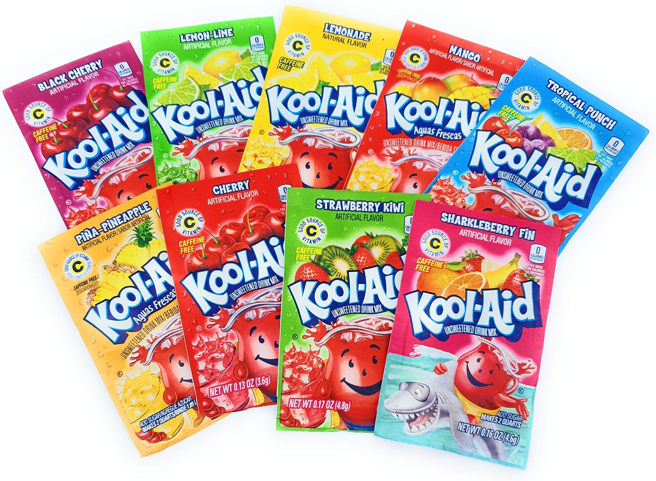 Aid Flavor Sachets of 9 Variety Bundle