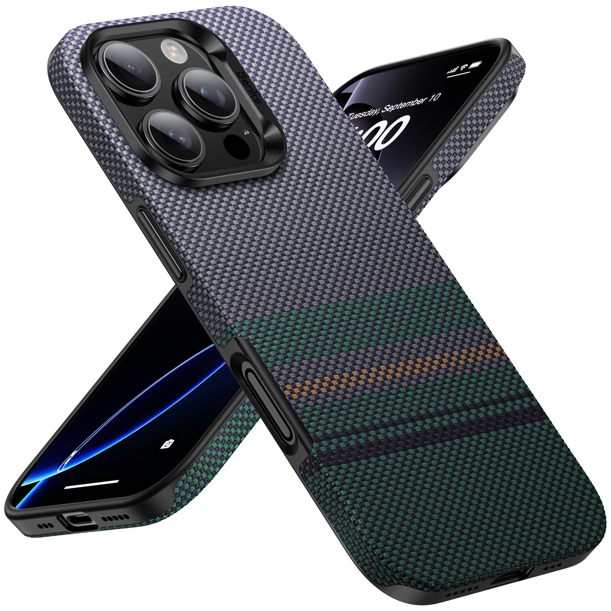 Amazon.com: BENKS Aurora ArmorPro Case for iPhone 16 Pro, Built