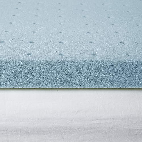 Miniatura 6 de Sleep Philosophy - Protector de colchón de espuma viscoelástica con gel, apto para todas las estaciones, lujoso e hipoalergénico