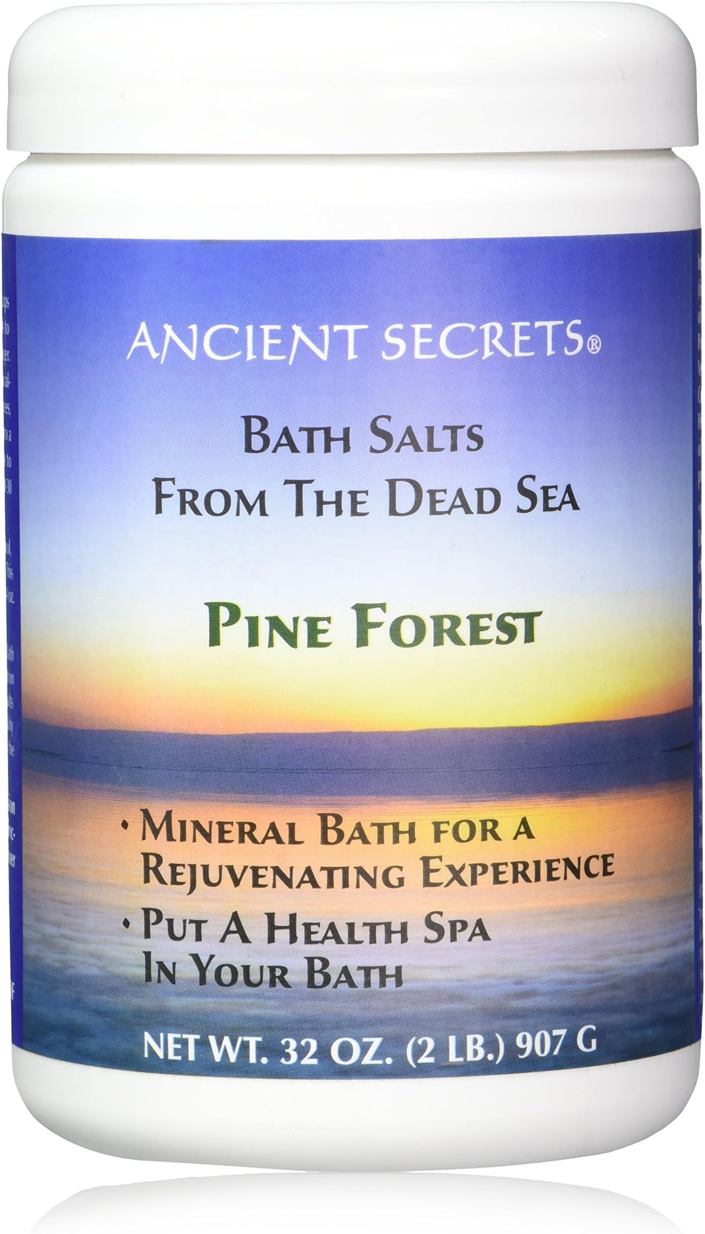 ANCIENT SECRETSAromatherapy Dead Sea Mineral Bath Salts, Pine Forest, 32 Ounce