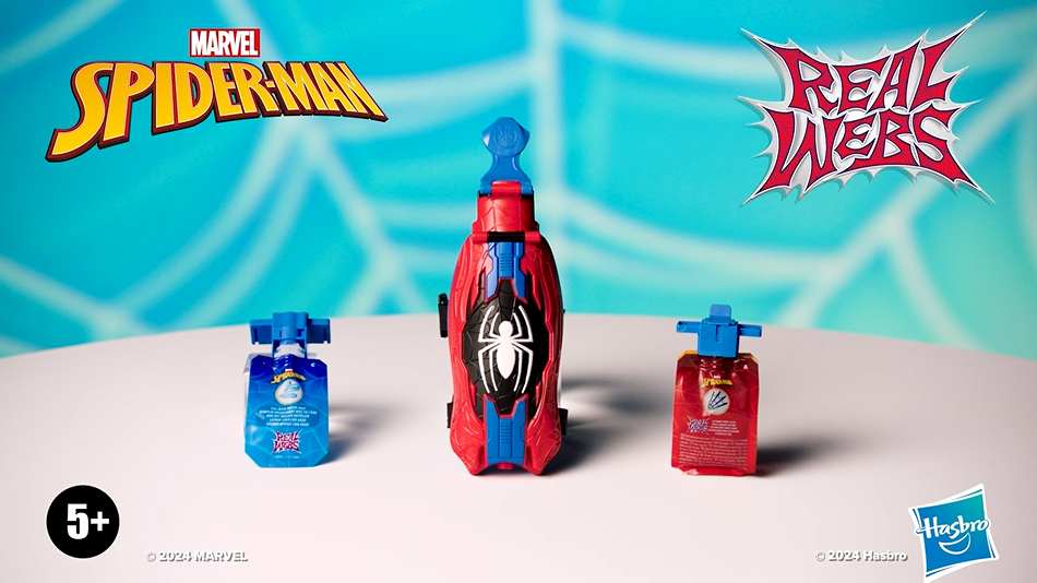 Marvel Spider-Man 2-in-1 Real Webs Ultimate Web Blaster