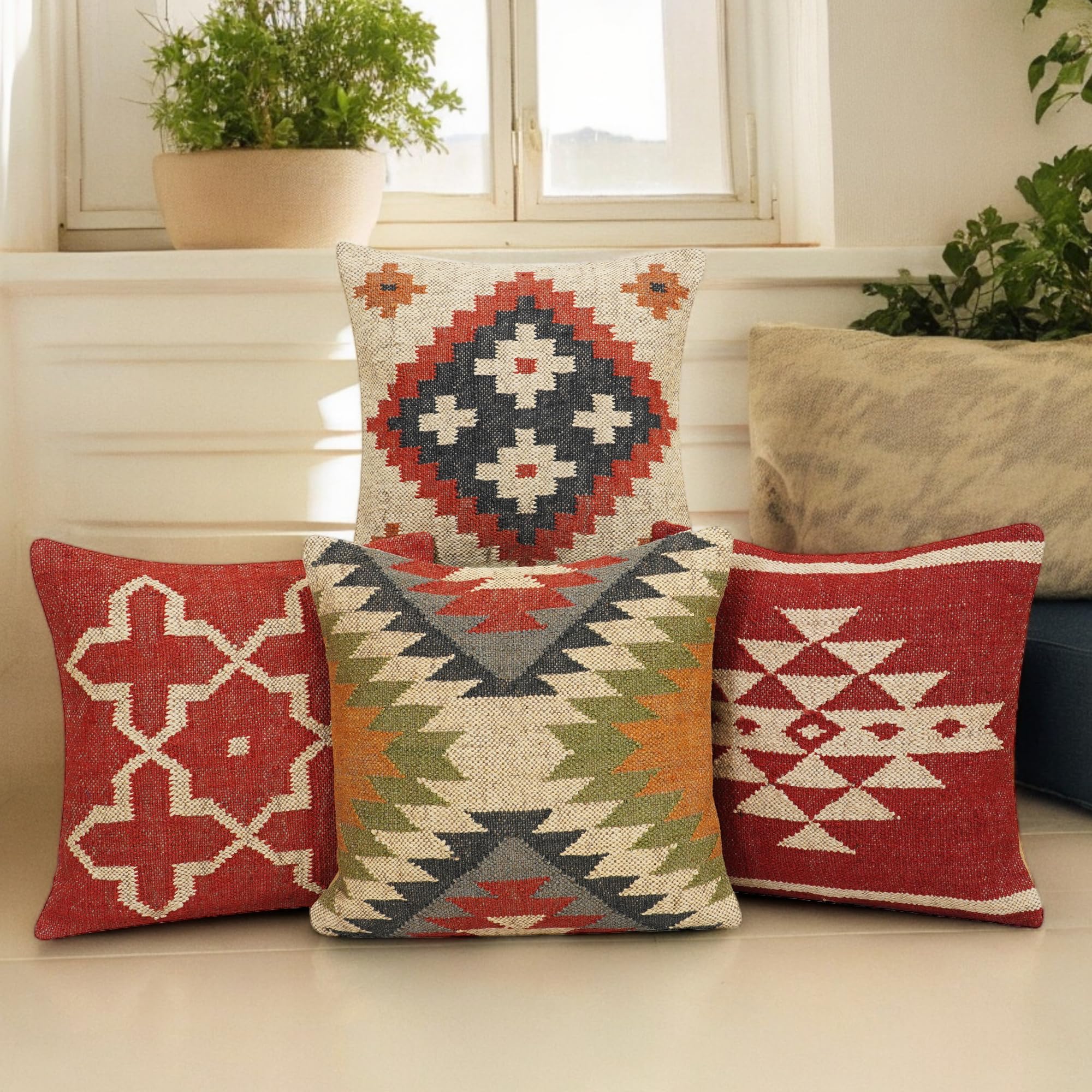 Housses De Coussin En Laine Turque - Tapisserie De Qualité - Neuf Sans étiquette