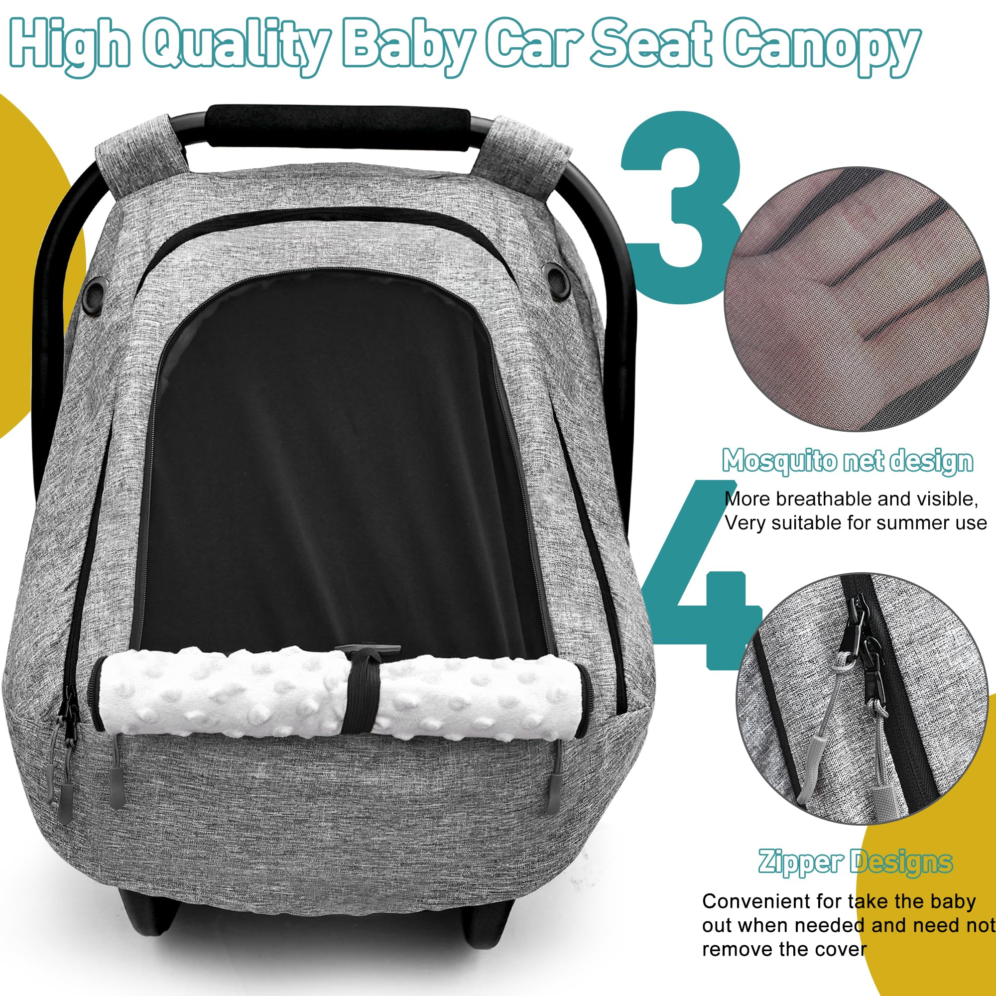 Winter Car Seat Cover Baby Beatoutou Baby Car Seat Cover,Patented
