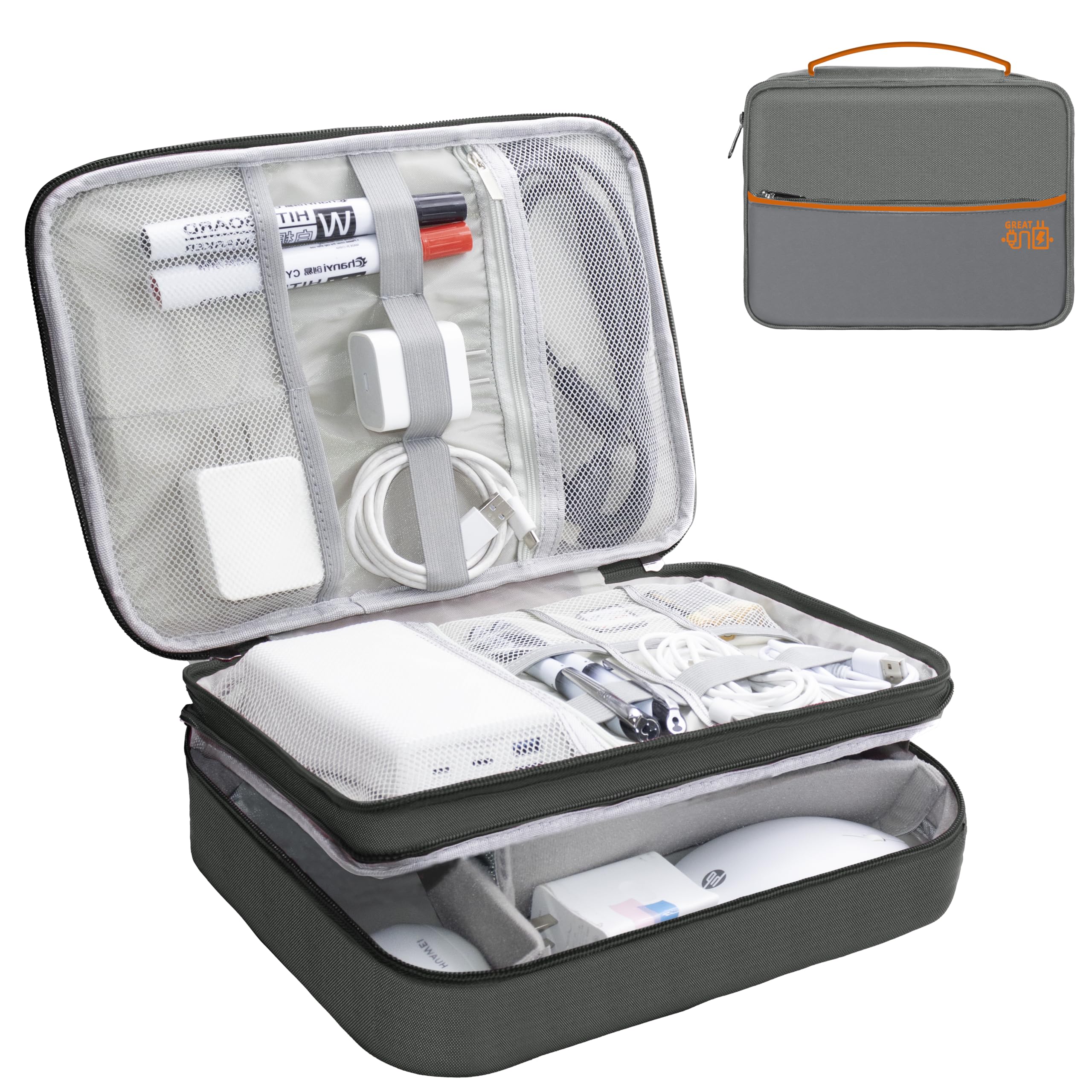 Electronics Organizer,Travel Cord Organizer Pouch,Cable Organizer Bags