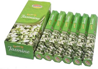 Govinda Premium Incense - 120 Sticks, Masala Coated Jasmine