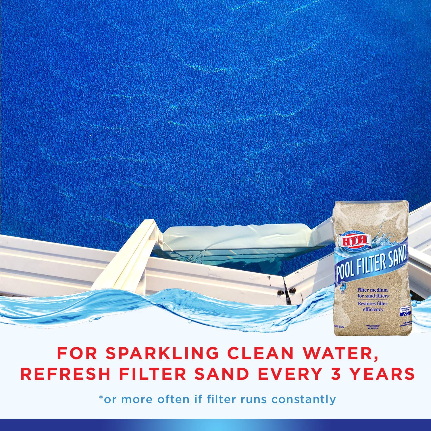 HTH 50LB Filter Sand view 4