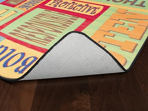 Miniatura 16 de Flagship Carpets. Alfombra educativa para el aula, para niños., Multicolor, 1