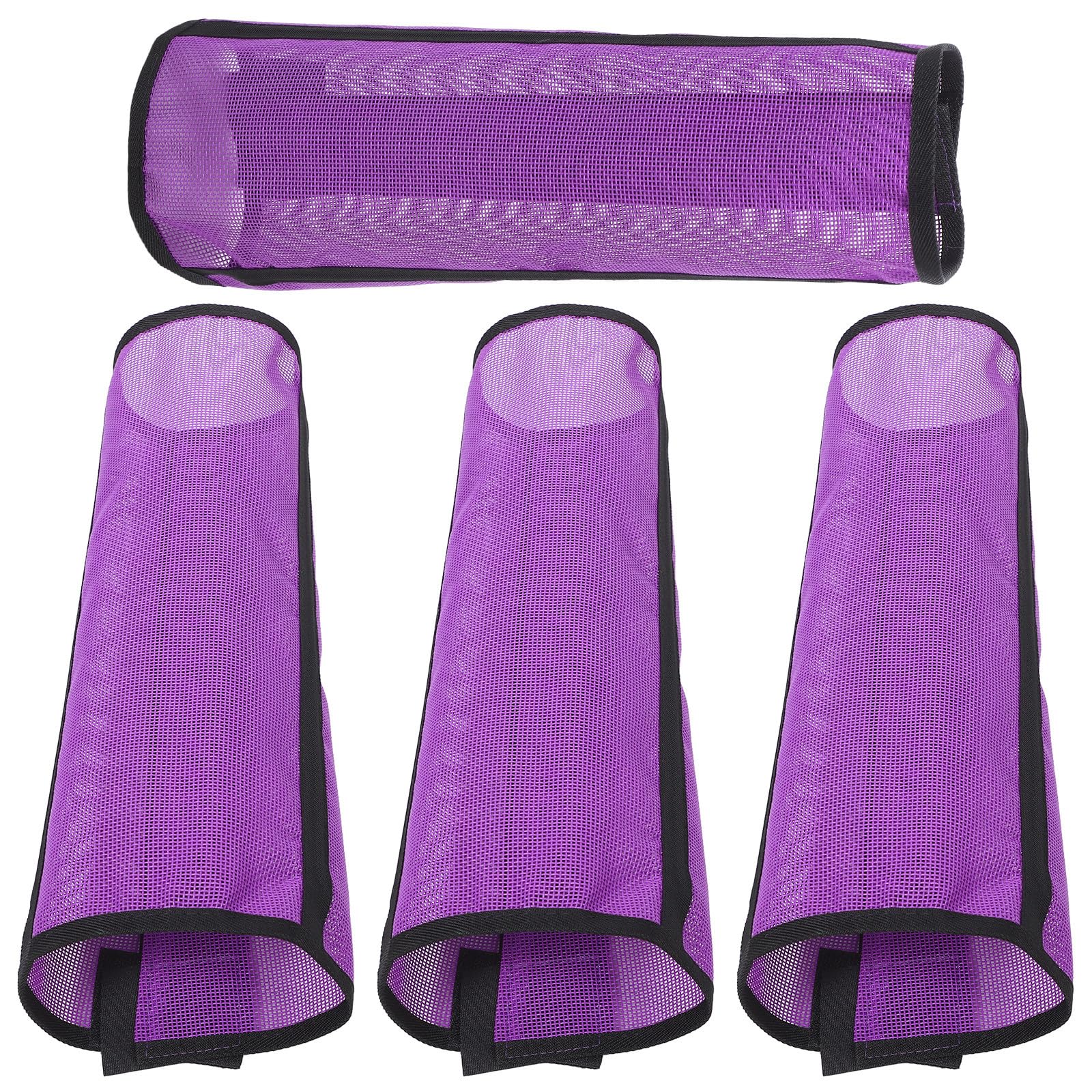 Botas de malla para patas de caballo Cabilock alivio de picaduras con diseño fácil de poner