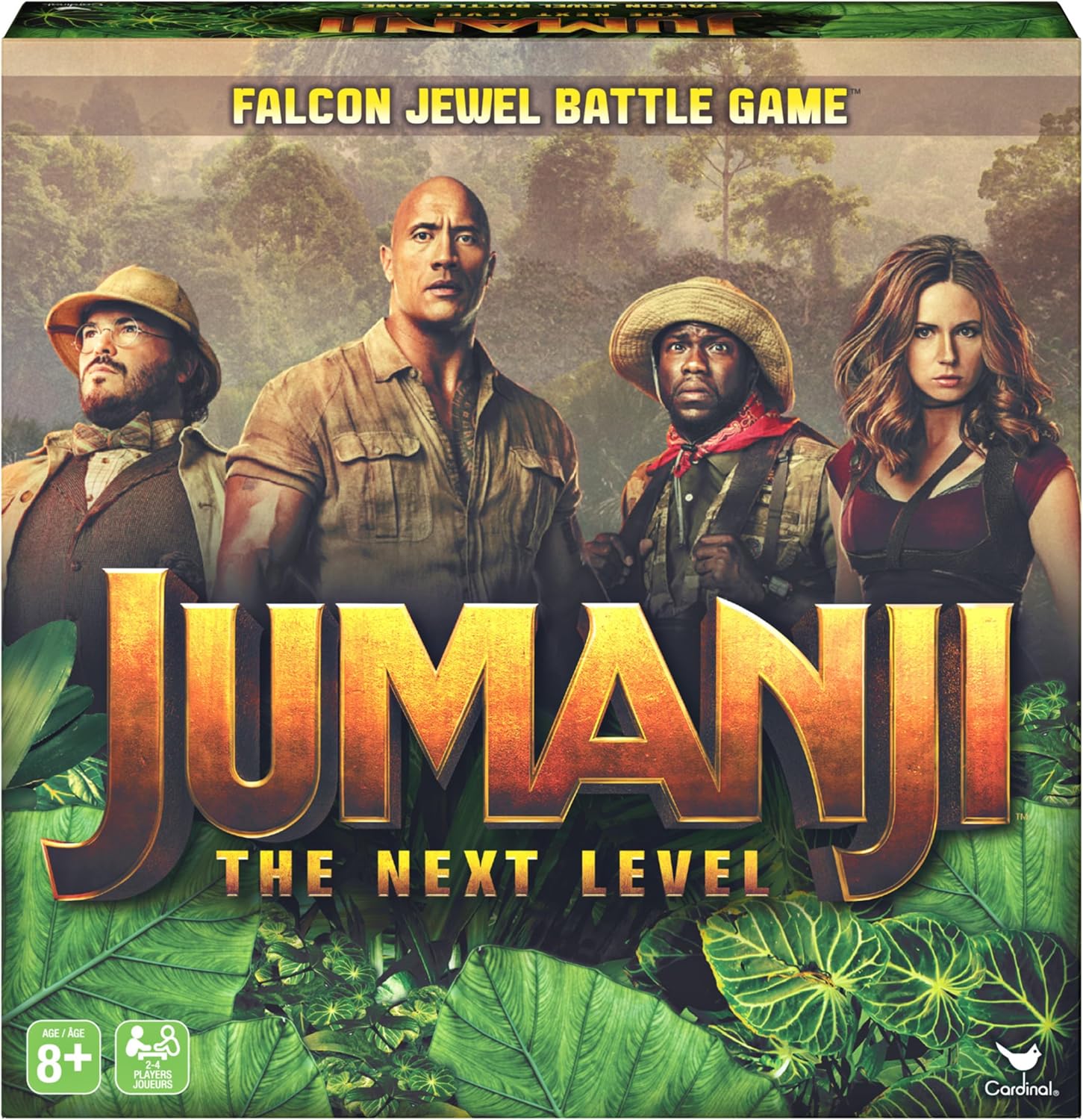 Jumanji 3 The Next Level, Falcon Jewel Battle Board Game for Kids, Families, and Adults