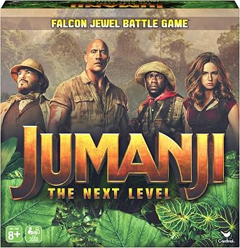 Jumanji 3 The Next Level, Falcon Jewel Battle Board Game for Kids, Families, and Adults