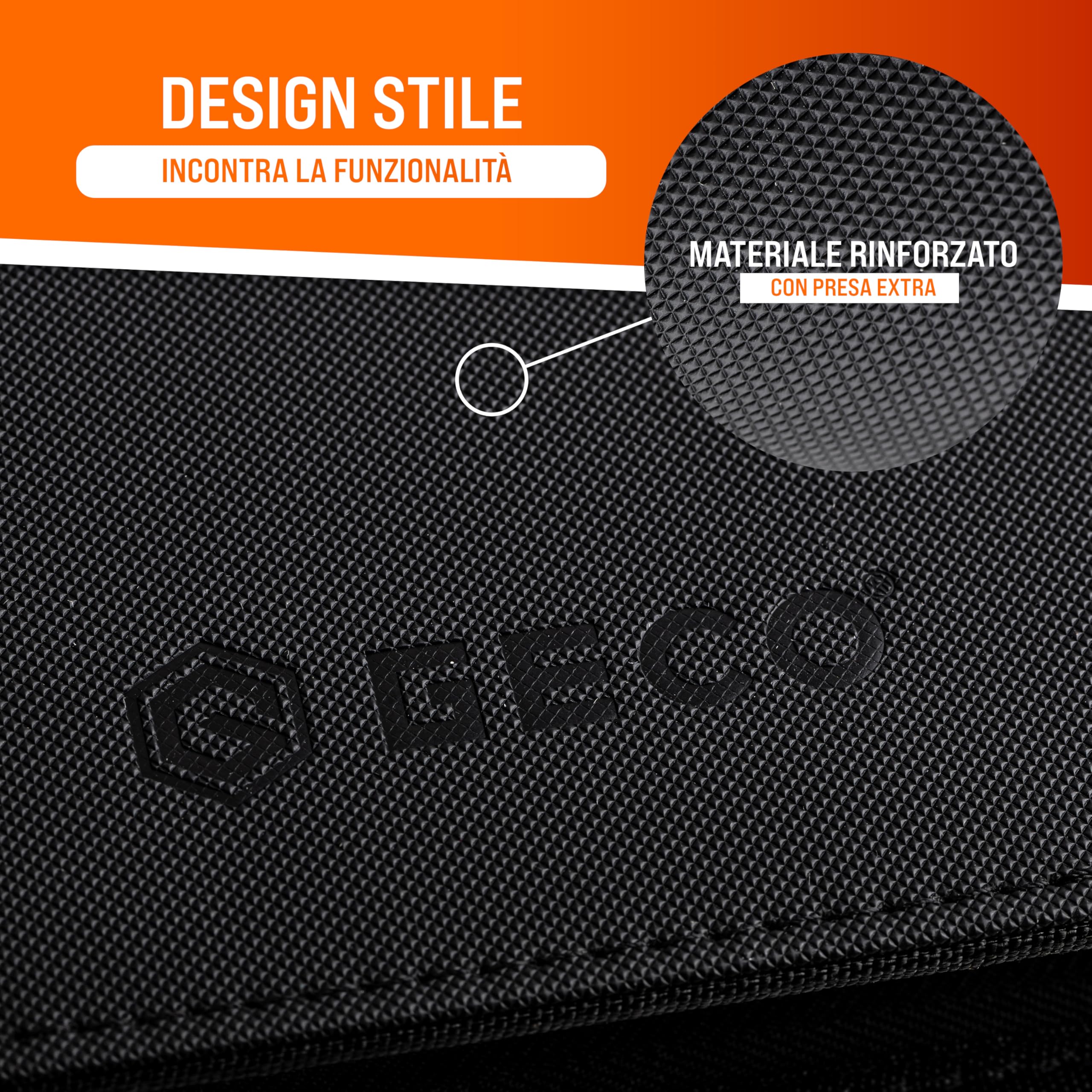 GECO Album Carte Collezionabili 9 Tasche Premium con Cerniera – 540 Carte – Raccoglitore 30 Pagine Caricamento Laterale – Binder Trading Cards (Nero)
