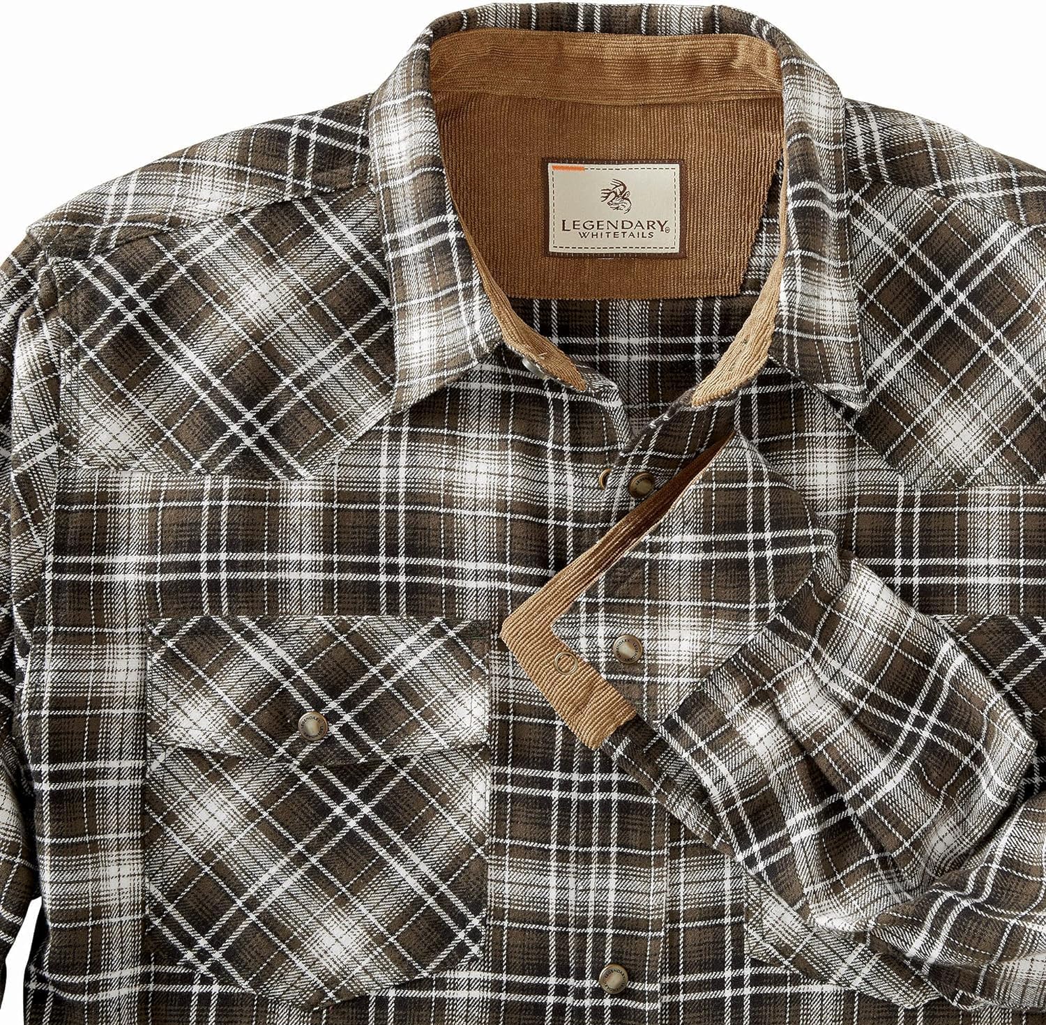 Legendary Whitetails Men's Shotgun Western Flannel Shirt - Image 5