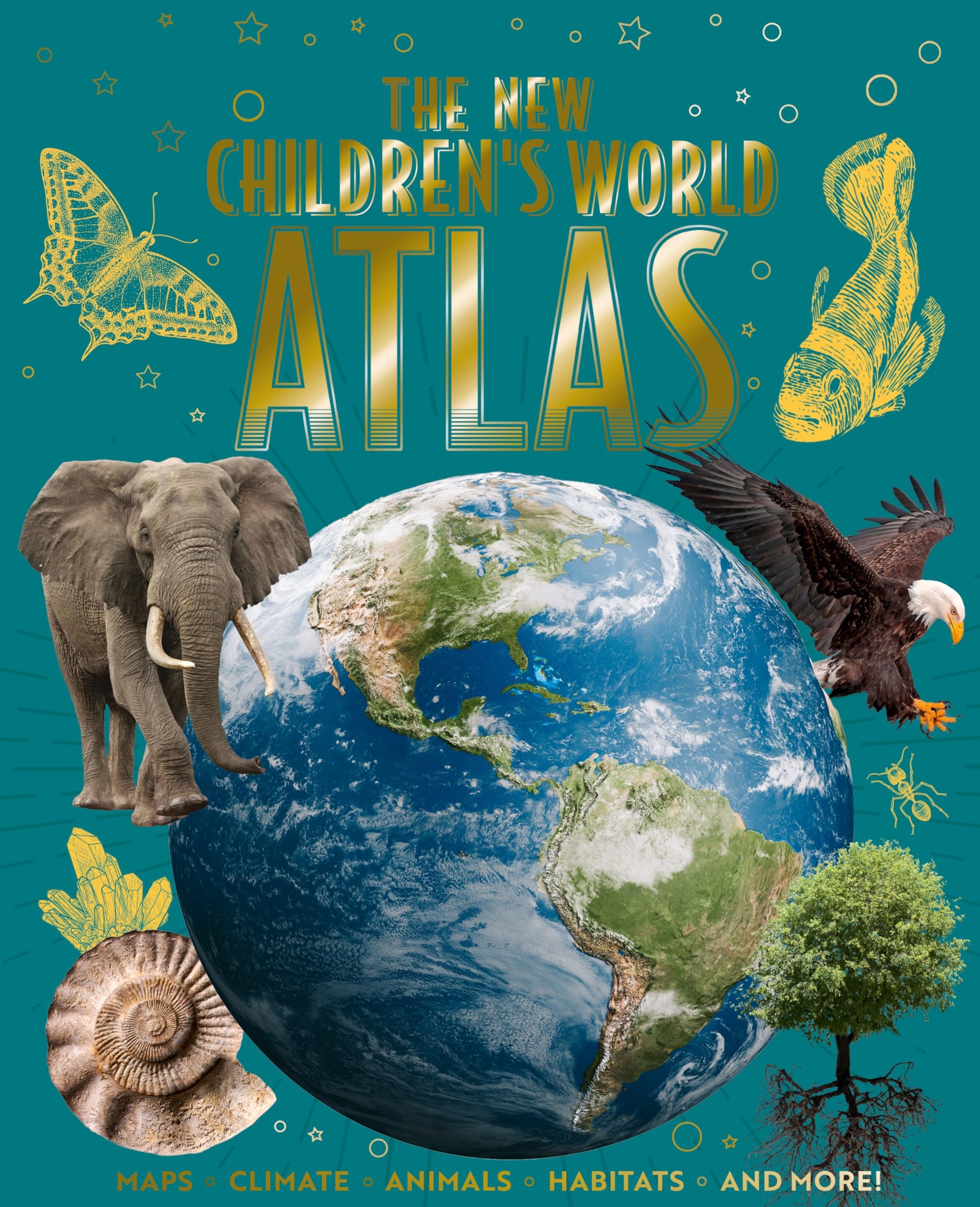 The New Children's World Atlas: Maps, Climate, Animals, Habitats, and More! (Arcturus New Encyclopedias)