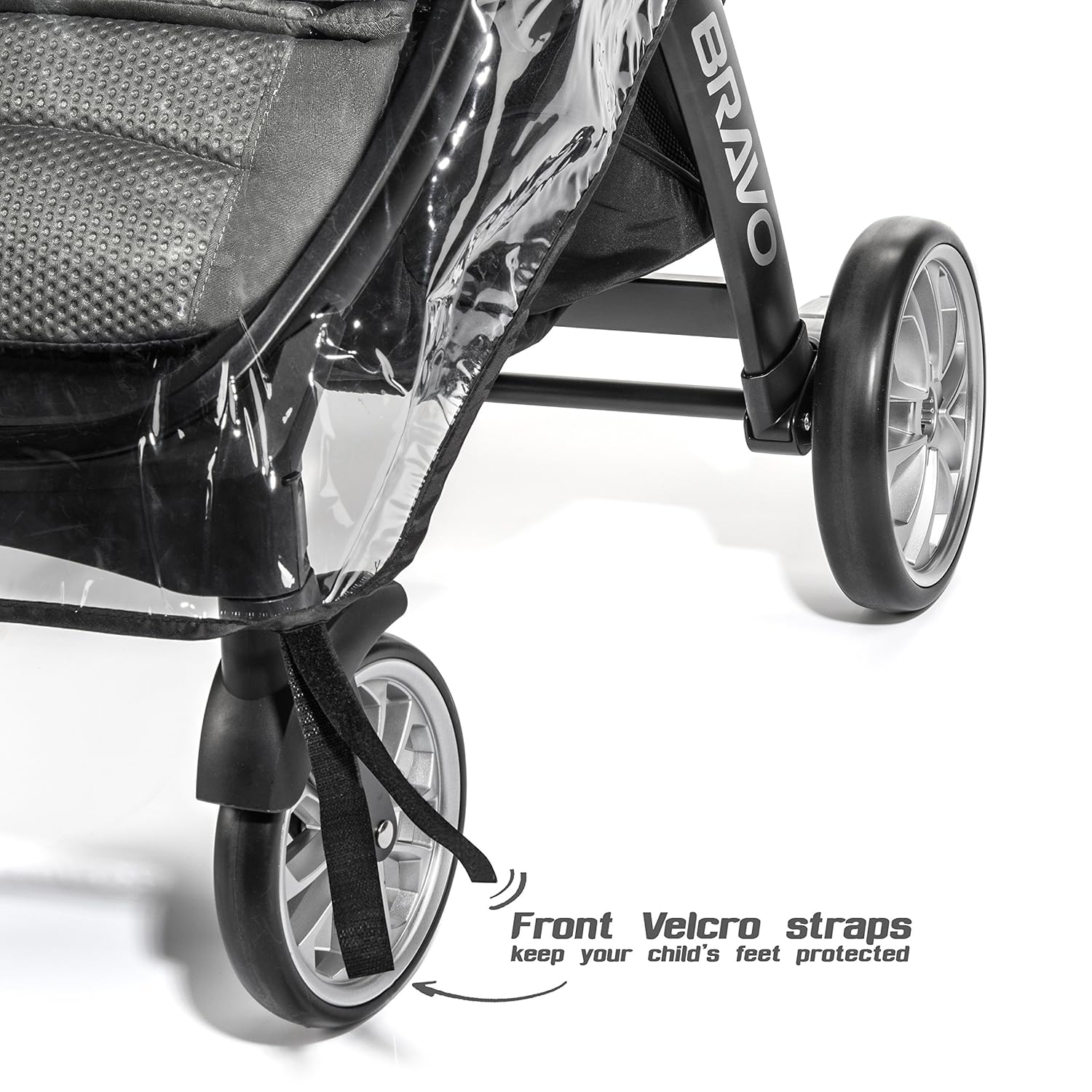 Weltru Premium Stroller Rain Cover Weather Shield, Easy in/Out Zipper, Universal Size, Waterproof, Protects Against Wind, Rain, Snow, Insects : Baby