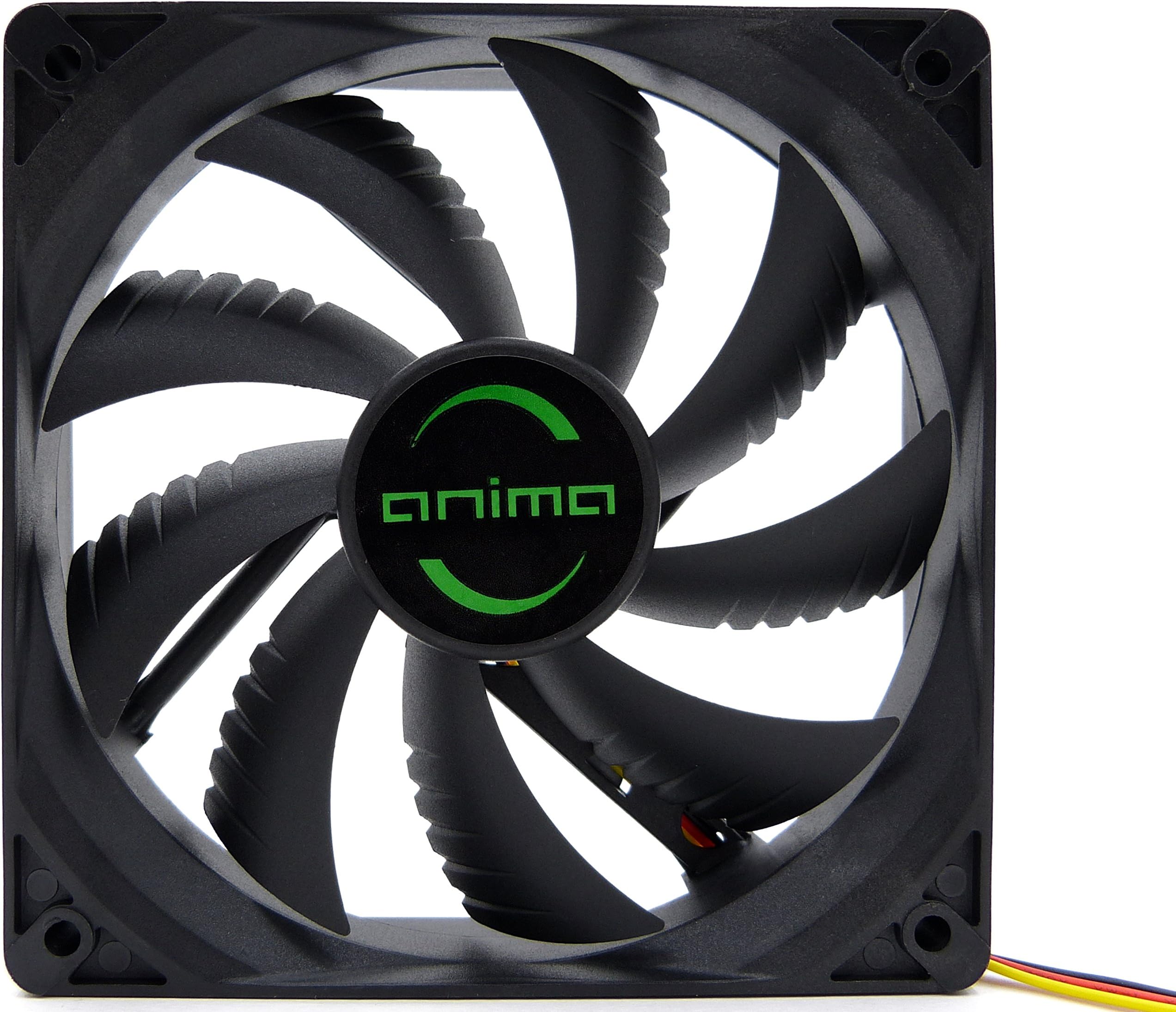 TACENS ANIMAAF12, PC Fan 12cm, 12v, 14dB, 9 Blades, 1200RPM, Black