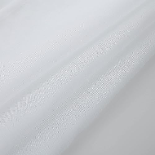 Miniatura 7 de Demetex Juego de 2 cortinas traslúcidas para puerta trasera, ventana pequeña con alzapaños, bolsillo para barra de cortina básica, 30 x 40 pulgadas,