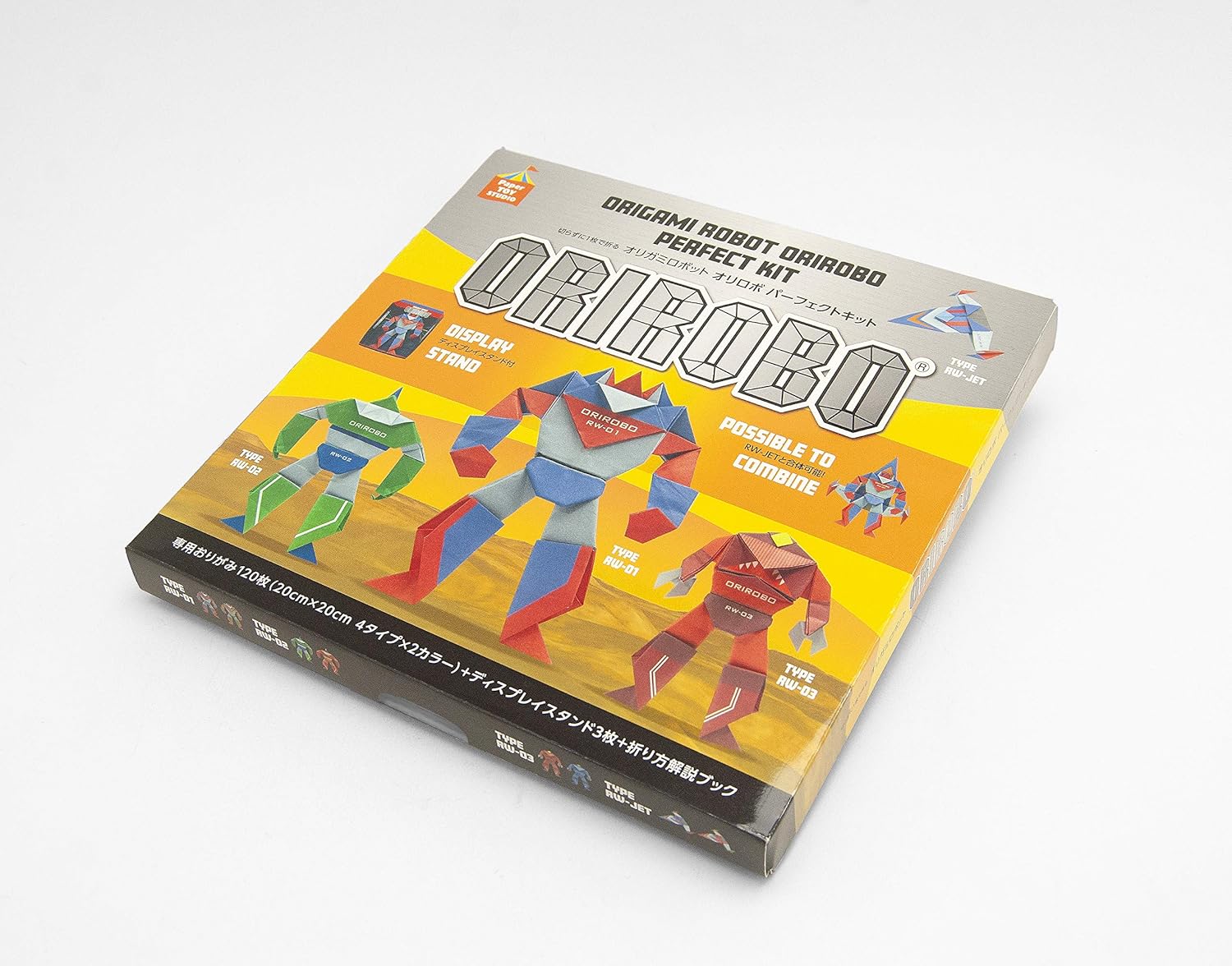 Paper Toy Studio Origami Robot Origami Robot Perfect Kit PTS-OR-01