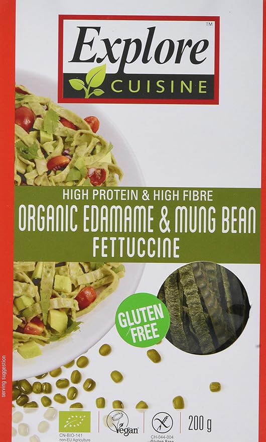 Explore Asia Edamame and Mung Bean Fettuccine, 200 g Amazon.co.uk