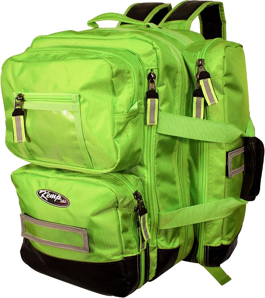 mappskg様 アマゾングリーン 24 Amazon.com: Kemp USA Ultimate EMS Backpack EMT Emergency Medical