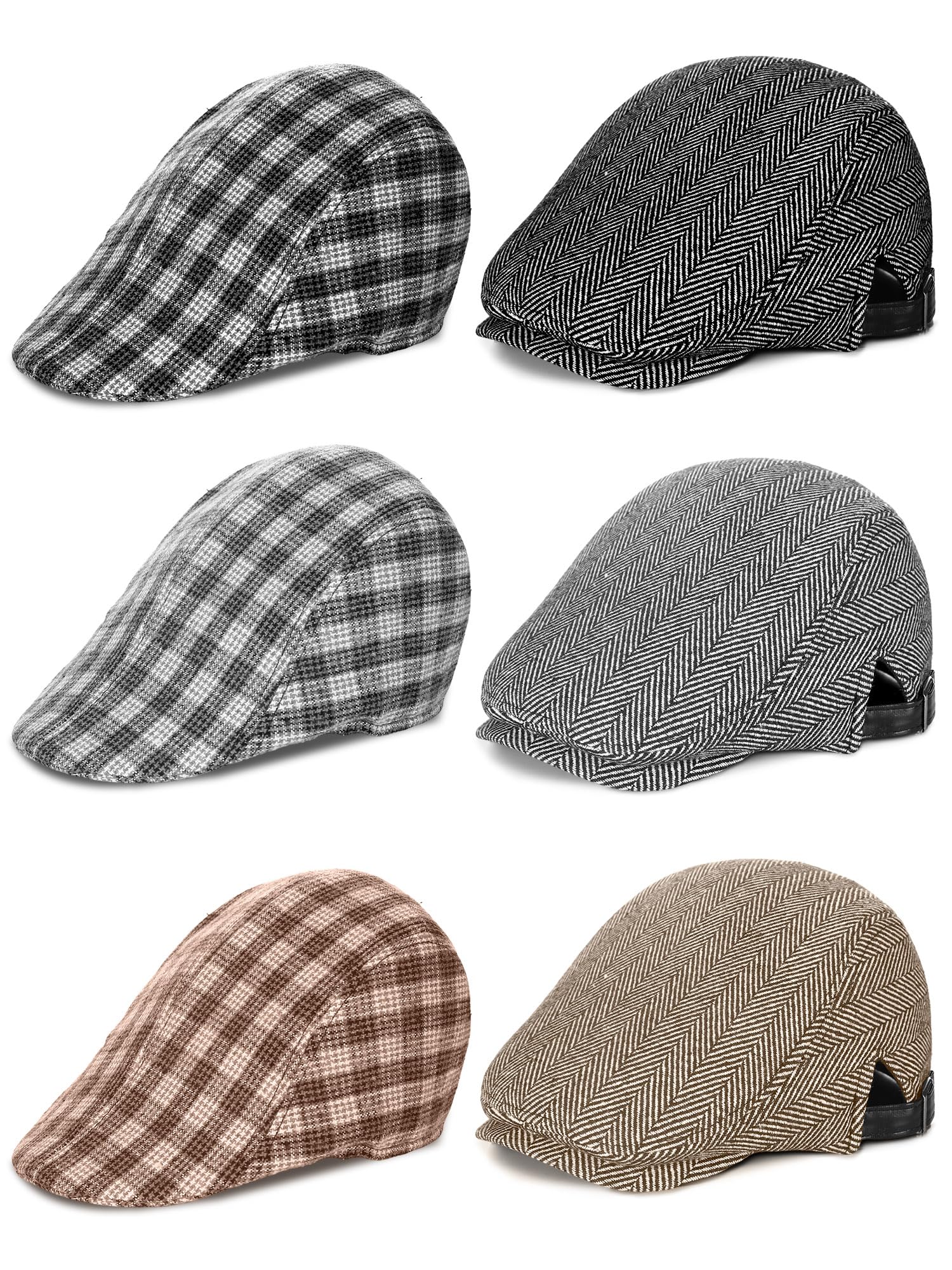 Newcotte Newsboy Cap for Men Paper Boy Hat