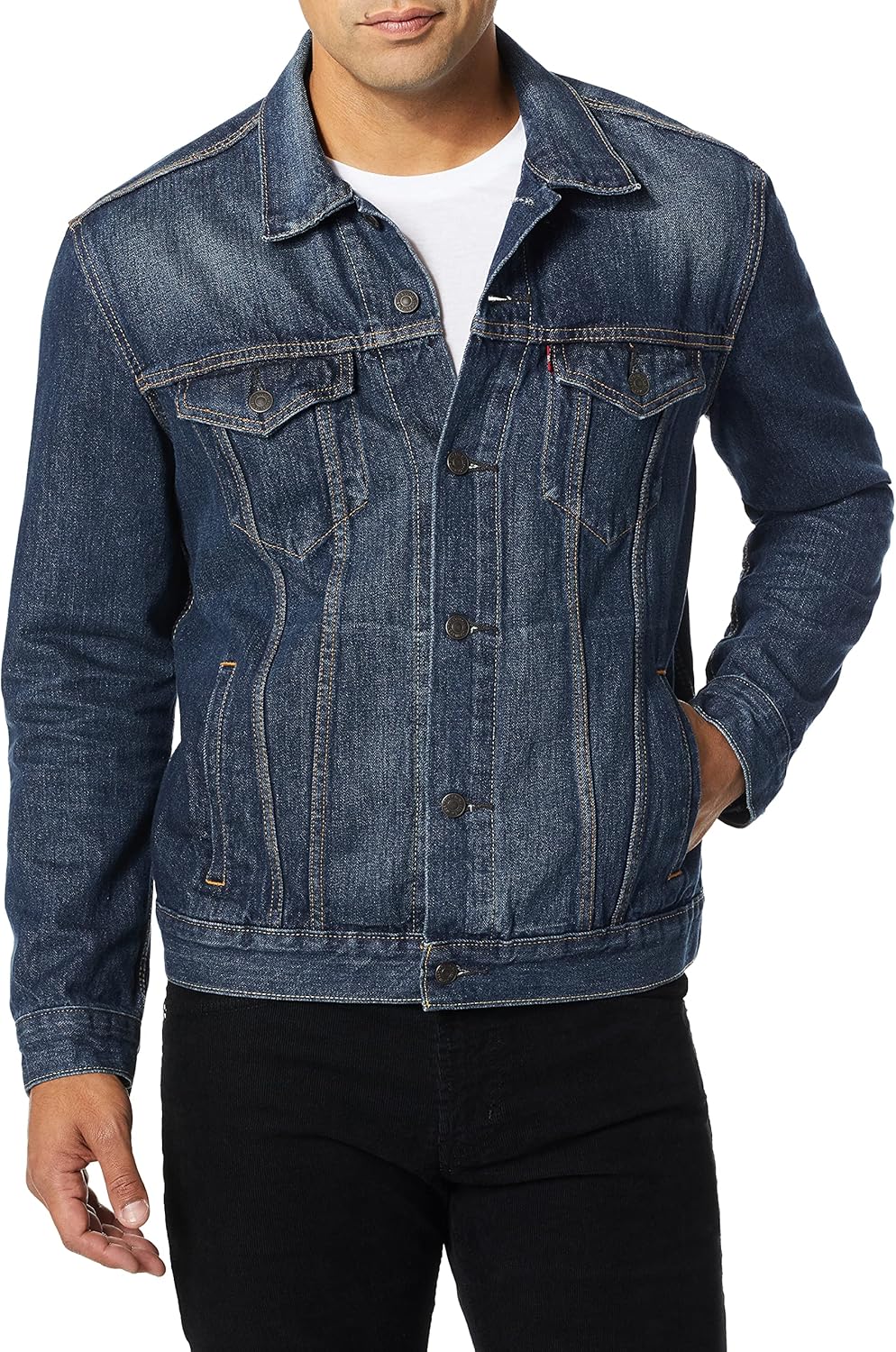 levis trucker hombre