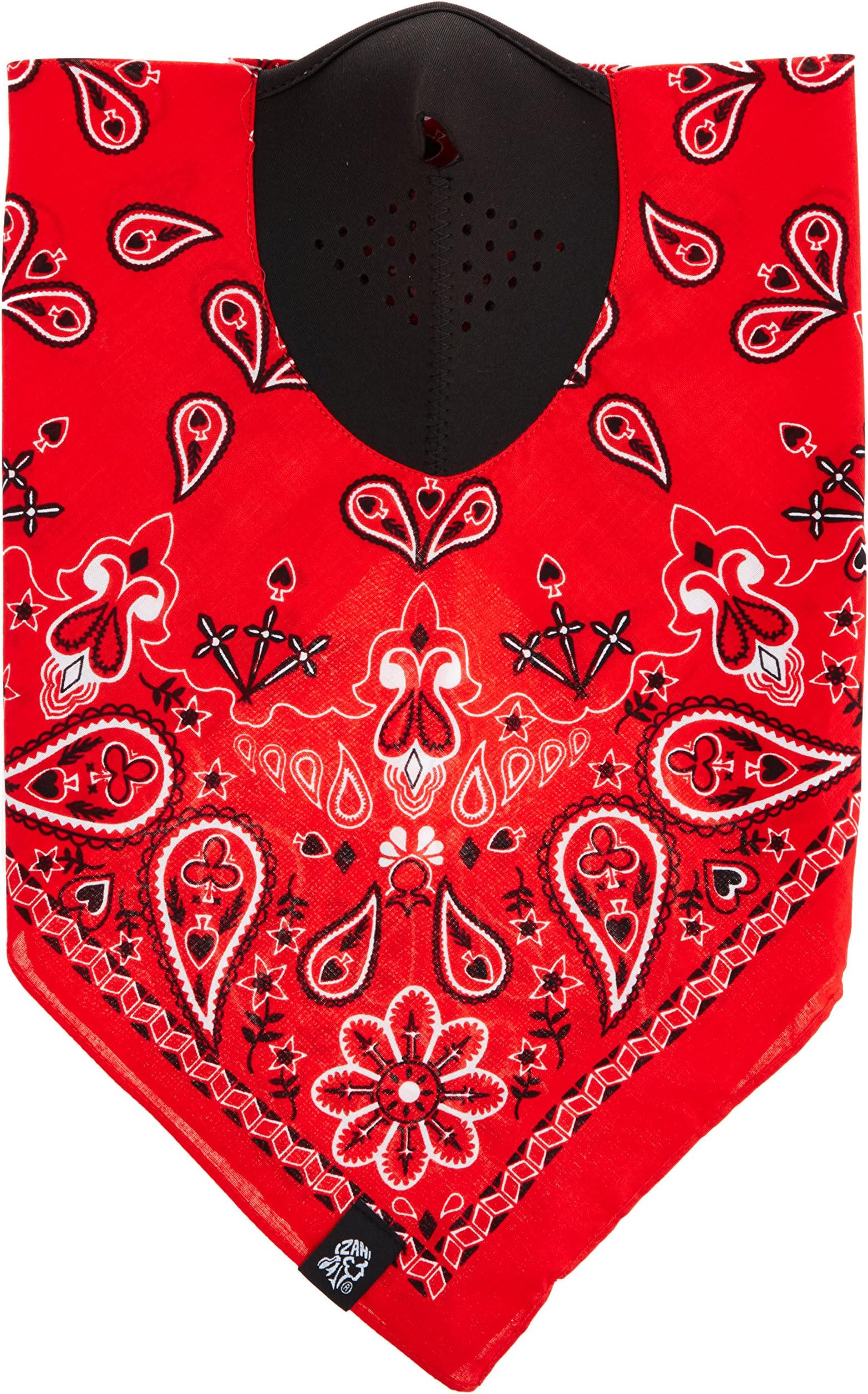 Zanheadgear® Neodanna® Mask Red Paisley