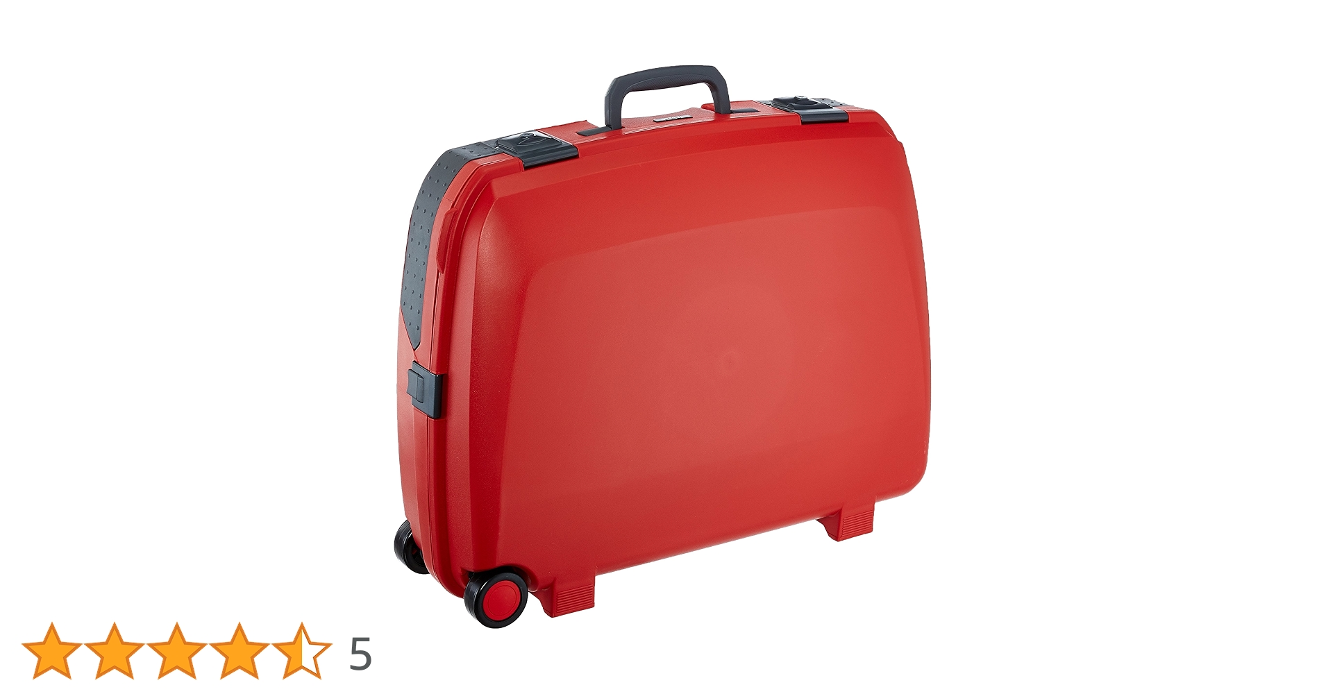 e l's Red 約21m VIP Elanza Polypropylene 92 Ltrs Elanza Red Suitcase (ELMSL79ERD