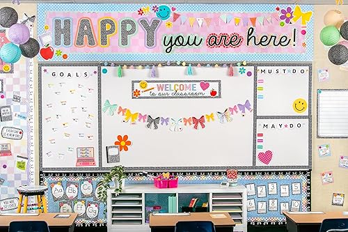 Miniatura 4 de Teacher Created Resources Guirnalda de pompones y borlas en colores pastel (TCR9207)