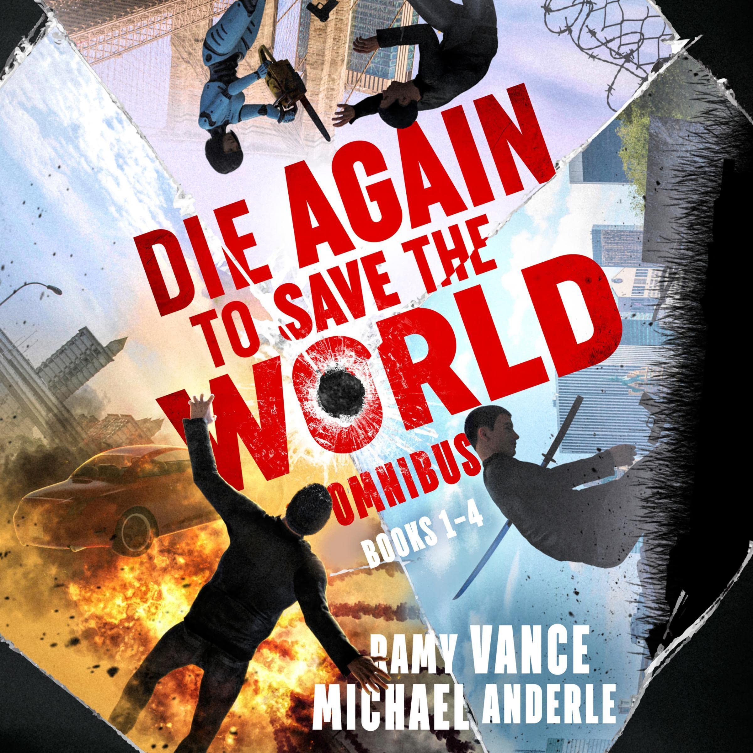 Cover art for Die Again to Save the World Omnibus, Books 1-4