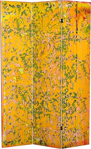 Miniatura 1 de Red Lantern Divisor de habitación de lona de doble cara de 6 pies de alto, color hiedra