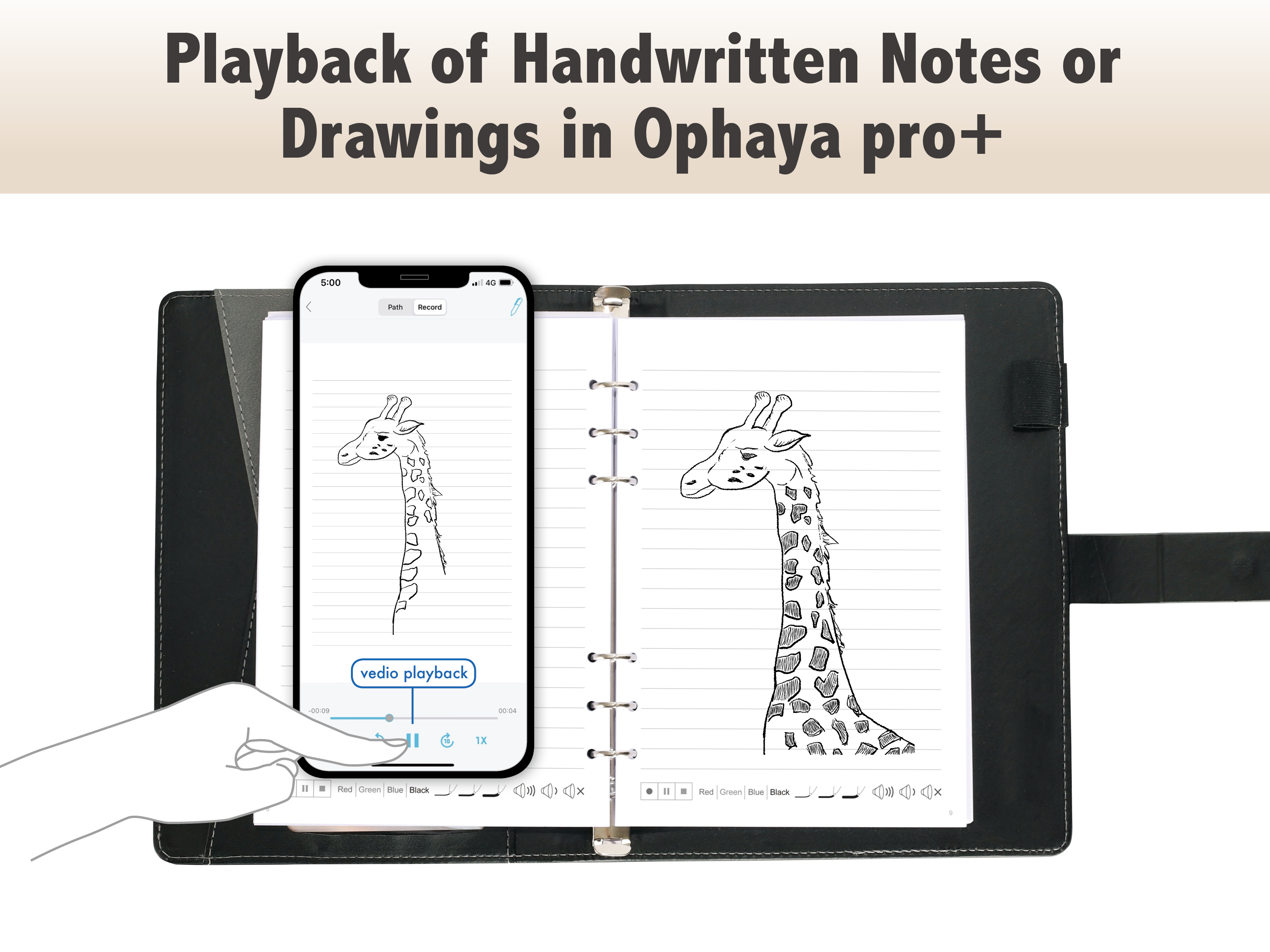 スキャナー Ophaya Smart Pen Writing Set Ophaya Smart Pen(1 Pcs):Real-time Sync,Education & Office