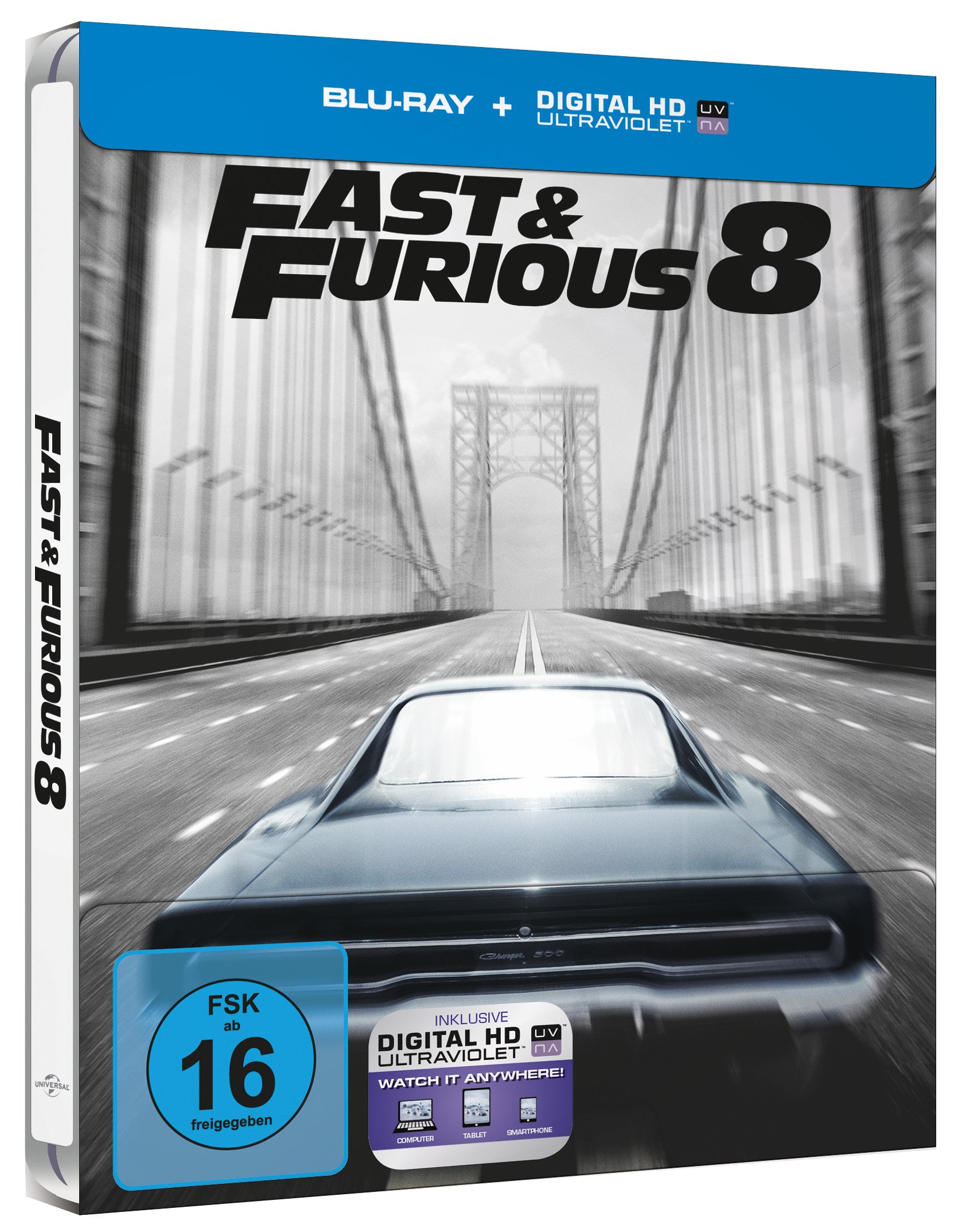 Fast & Furious 8: Steelbook [Edizione: Germania]