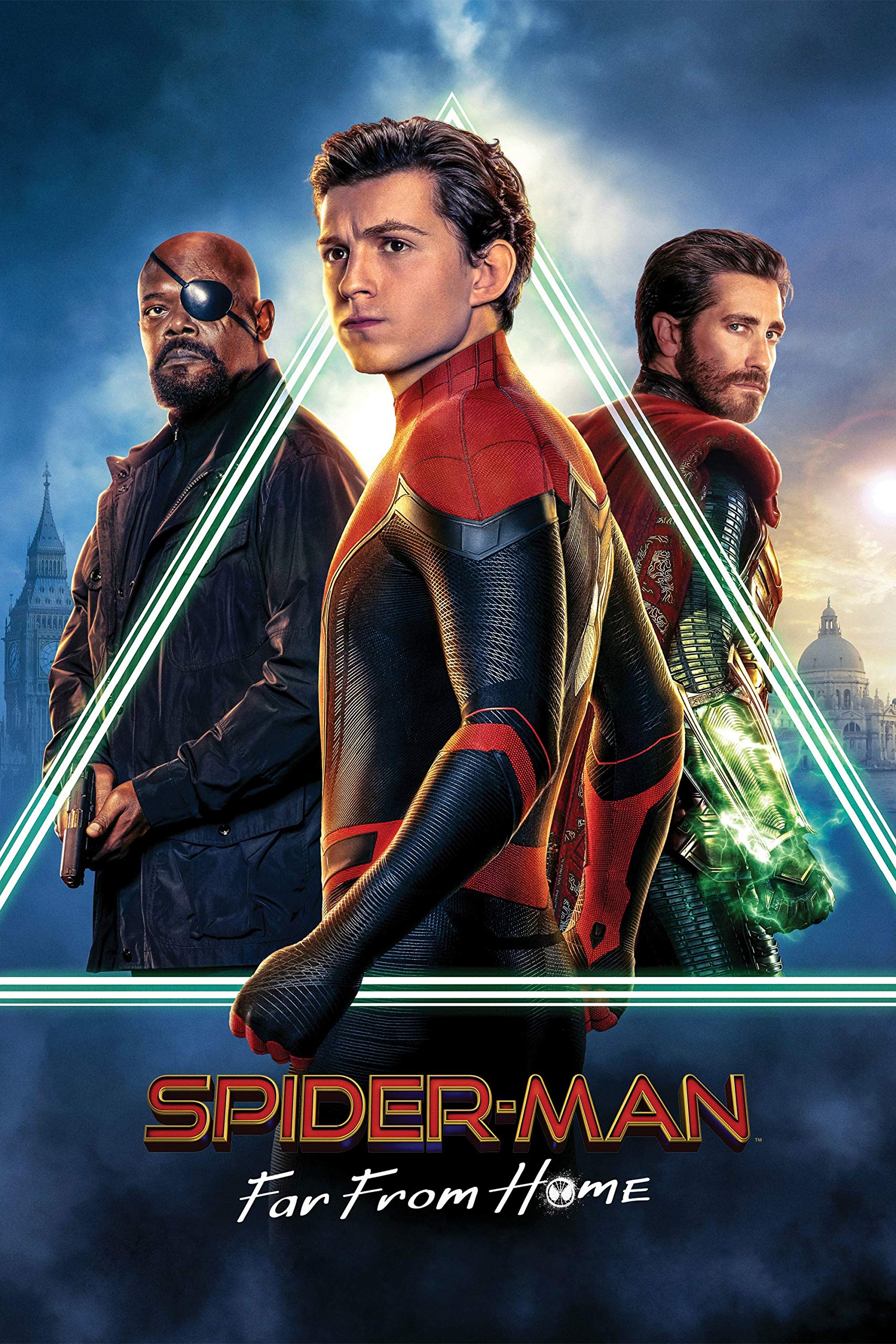 Crafty Little Penguin Spiderman Far From Home Movie Poster Print Wall Art A4 A3 A2 Maxi Movie Comics - 1692 (A4-210 x 297 mm)