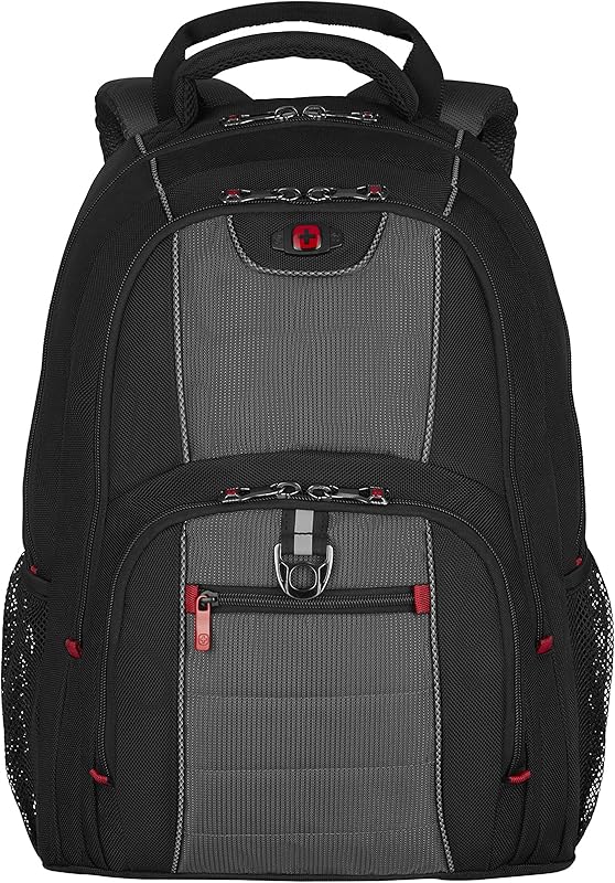 Plecak Wenger Pillar 16' czarny/szary em oferta na Shopee