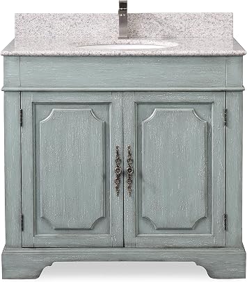 36 Shabby Chic Cottage Style Bathroom Vanity Teal