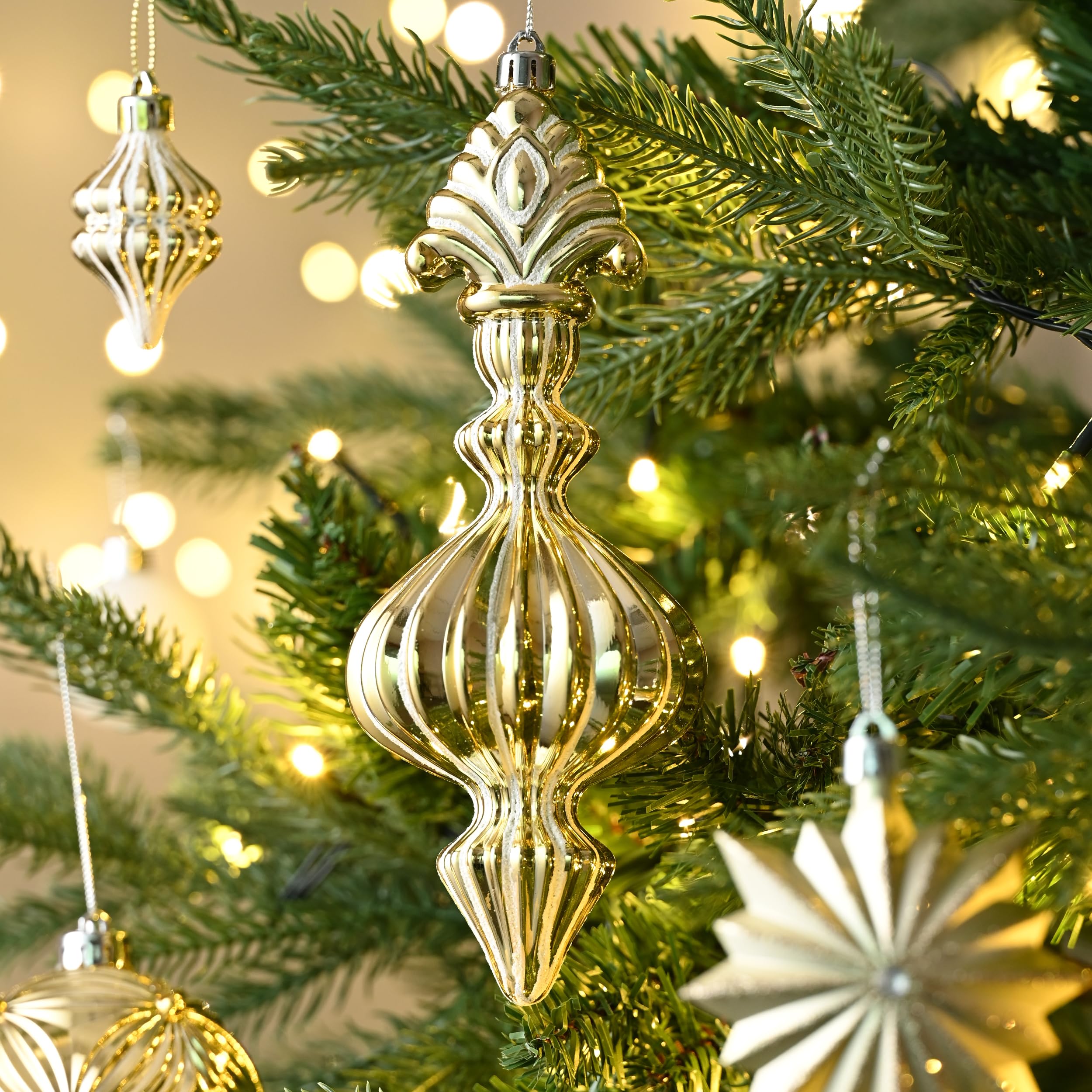 Amazon.com: Valery Madelyn Christmas Tree Ornaments Set, 80ct