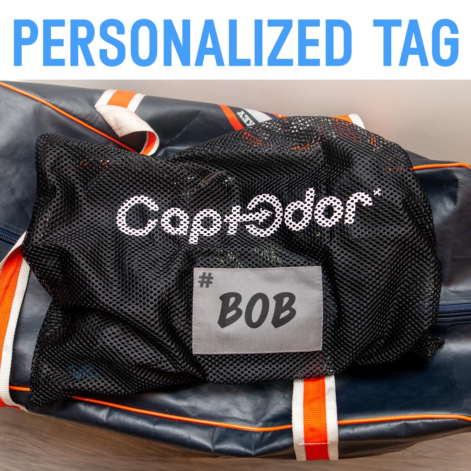 Captodor Bolsa de lavandería de alta calidad: bolsa de lavado de nailon duradera y protectora para ropa deportiva activa y equipos