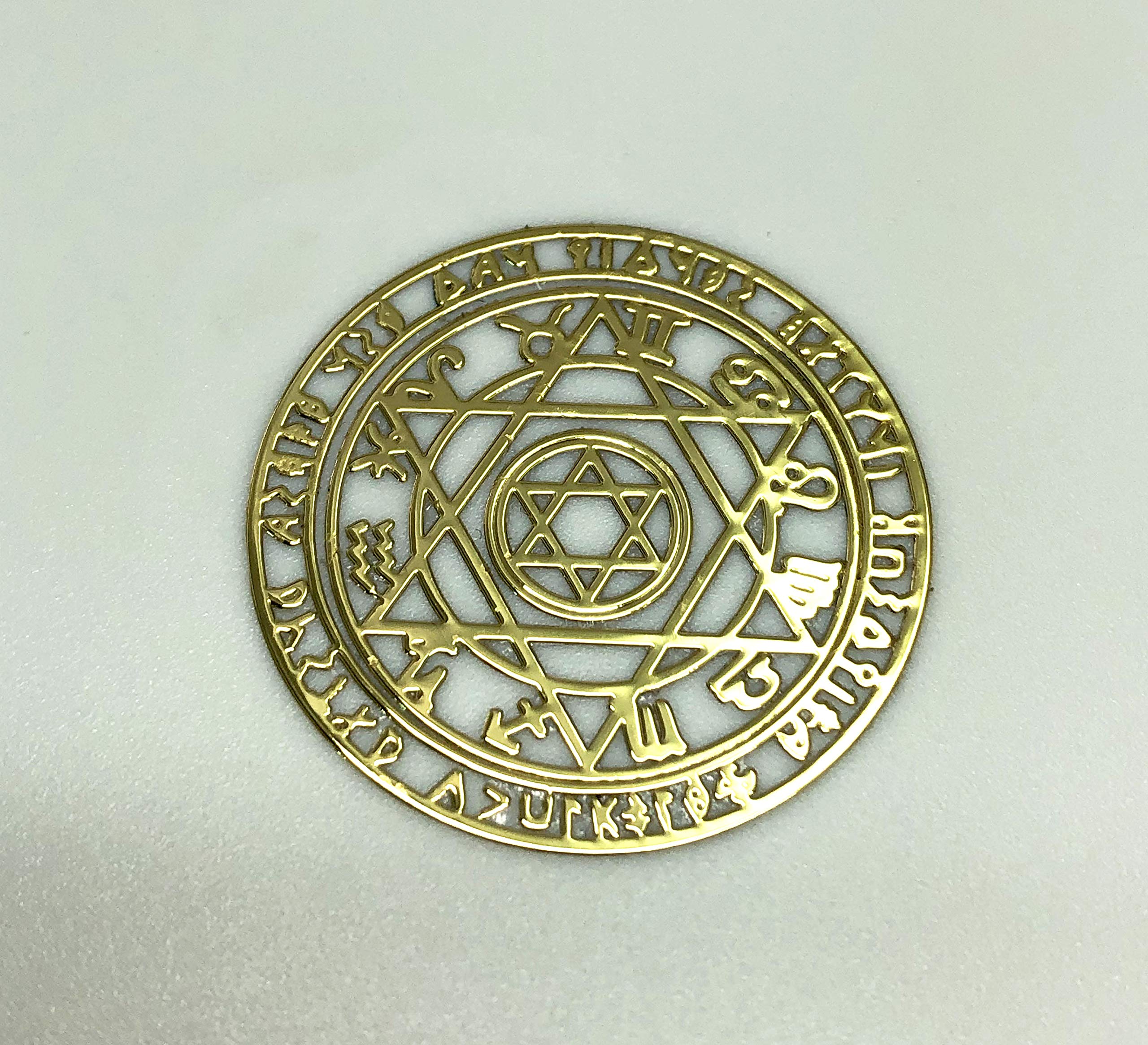 Amazon.co.jp: RELIGHT Six-Pointed Star Zodiac Horoscope Metal